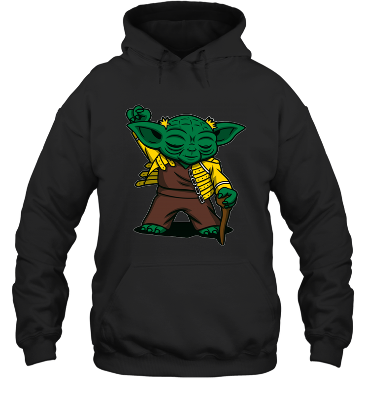 Baby yoda we are the champions Hoodie - kambletee