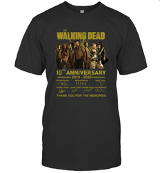The Walking Dead 10th anniversary 2010 2020 Men's T-Shirt - kambletee