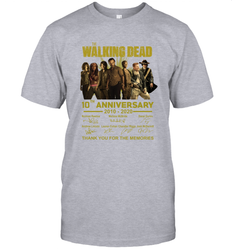 The Walking Dead 10th anniversary 2010 2020 Men's T-Shirt - kambletee