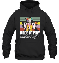 Birds of Prey Harley Quinn signature vintage Hoodie - kambletee