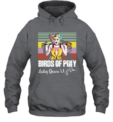 Birds of Prey Harley Quinn signature vintage Hoodie - kambletee