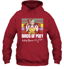 Birds of Prey Harley Quinn signature vintage Hoodie - kambletee