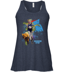 Harley Quinn Los Angeles Chargers Of Prey Racerback Tank - kambletee