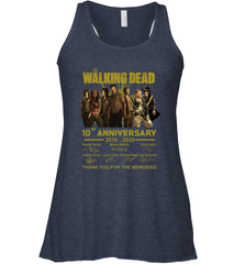 The Walking Dead 10th anniversary 2010 2020 Racerback Tank - kambletee