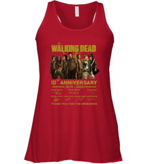 The Walking Dead 10th anniversary 2010 2020 Racerback Tank - kambletee