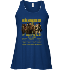 The Walking Dead 10th anniversary 2010 2020 Racerback Tank - kambletee