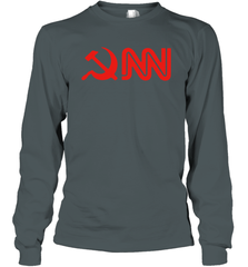 CNN Fake News Long Sleeve T-Shirt - kambletee