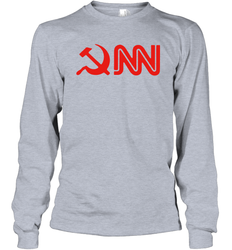 CNN Fake News Long Sleeve T-Shirt - kambletee