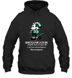 Mickey St Patricks day Shenanigator define Hoodie - kambletee