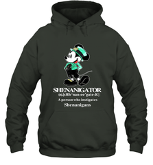 Mickey St Patricks day Shenanigator define Hoodie - kambletee