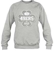 Patrick's Day Shamrock For San Francisco 49ers Fans Sweatshirt - kambletee