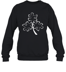 Autism shamrock St Patrick's day Sweatshirt - kambletee