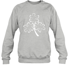 Autism shamrock St Patrick's day Sweatshirt - kambletee