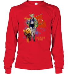 Harley Quinn Chicago Bears Of Prey Long Sleeve T-Shirt - kambletee
