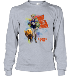 Harley Quinn Chicago Bears Of Prey Long Sleeve T-Shirt - kambletee