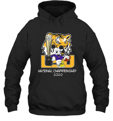 LSU Tigers Mickey Mouse National Championship 2020 Hoodie - kambletee