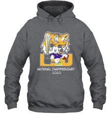 LSU Tigers Mickey Mouse National Championship 2020 Hoodie - kambletee