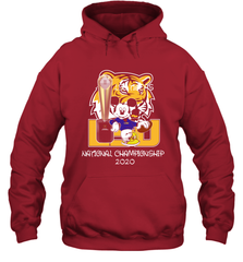 LSU Tigers Mickey Mouse National Championship 2020 Hoodie - kambletee