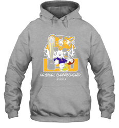 LSU Tigers Mickey Mouse National Championship 2020 Hoodie - kambletee
