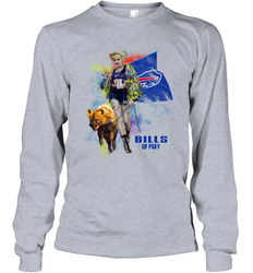 Harley Quinn Buffalo Bills Of Prey Long Sleeve T-Shirt - kambletee