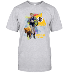 Harley Quinn Washington Redskins Of Prey Men's T-Shirt - kambletee