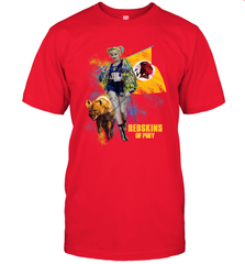 Harley Quinn Washington Redskins Of Prey Men's T-Shirt - kambletee