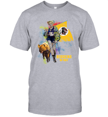 Harley Quinn Washington Redskins Of Prey Men's T-Shirt - kambletee