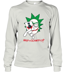 Rick and Morty Joker Why so Schwifty Long Sleeve T-Shirt - kambletee