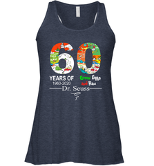 60 years of 1960 2020 Green Eggs and Ham Dr. Seuss Racerback Tank - kambletee