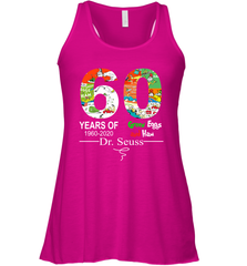 60 years of 1960 2020 Green Eggs and Ham Dr. Seuss Racerback Tank - kambletee
