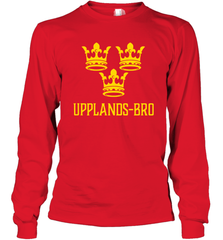 Upplands Bro Sweden Swedish Sverige Long Sleeve T-Shirt - kambletee