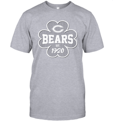 Patrick's Day Shamrock For Chicago Bears Fans Men's T-Shirt - kambletee