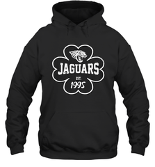 Patrick's Day Shamrock For Jacksonville Jaguars Fans Hoodie - kambletee