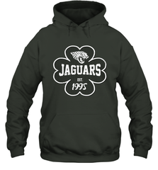 Patrick's Day Shamrock For Jacksonville Jaguars Fans Hoodie - kambletee