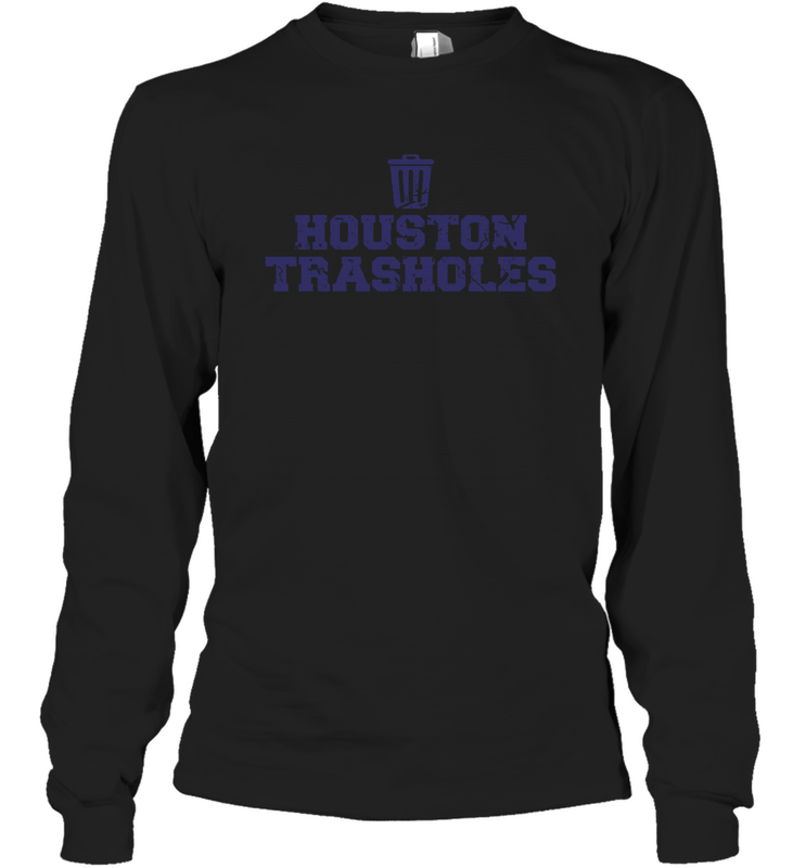 Houston trasholes baseball anti houston Long Sleeve T-Shirt - kambletee