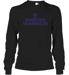 Houston trasholes baseball anti houston Long Sleeve T-Shirt - kambletee