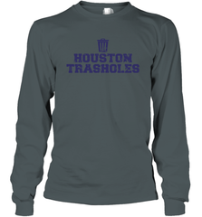 Houston trasholes baseball anti houston Long Sleeve T-Shirt - kambletee