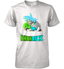 Kakarick I turned myself into a saiyan Rick And Morty Premium Men's T-Shirt - kambletee