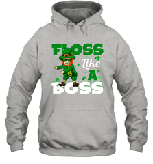 St Patrick's day Leprechaun floss like a boss Hoodie - kambletee