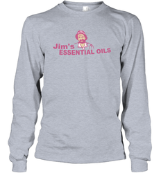 Jim's Essenrial Oils Long Sleeve T-Shirt - kambletee