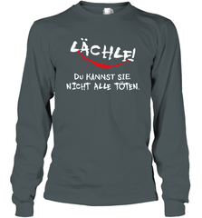 Lachlf Du Kannst Sie Night Alle Toten Long Sleeve T-Shirt - kambletee