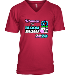 Women for Bloomberg 2020 Men's V-Neck - kambletee