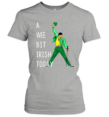Freddie Mercury A Wee Bit Irish Today Women's T-Shirt - kambletee