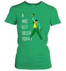 Freddie Mercury A Wee Bit Irish Today Women's T-Shirt - kambletee