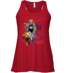 Harley Quinn New York Giants Of Prey Racerback Tank - kambletee