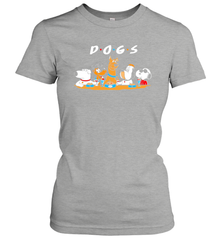 Snoopy and Dogs Friends TV show Women's T-Shirt - kambletee