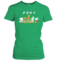 Snoopy and Dogs Friends TV show Women's T-Shirt - kambletee