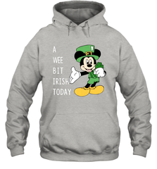 Mickey's Mouse A Wee Bit Irish Today Hoodie - kambletee