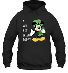 Mickey's Mouse A Wee Bit Irish Today Hoodie - kambletee