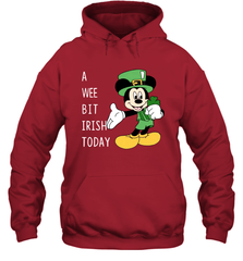 Mickey's Mouse A Wee Bit Irish Today Hoodie - kambletee